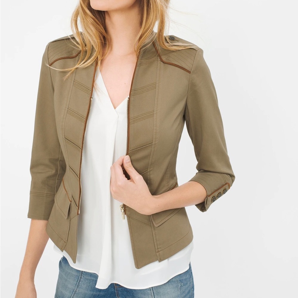 WHBM crop jacket.